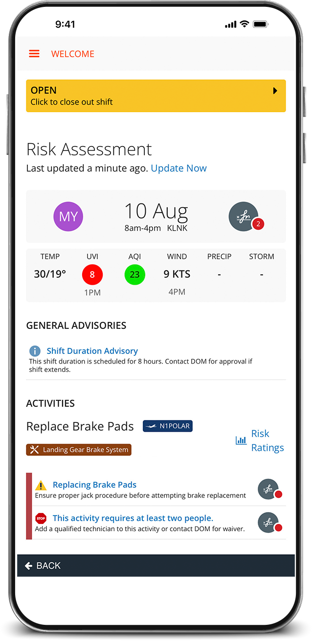 GroundRisk App Example